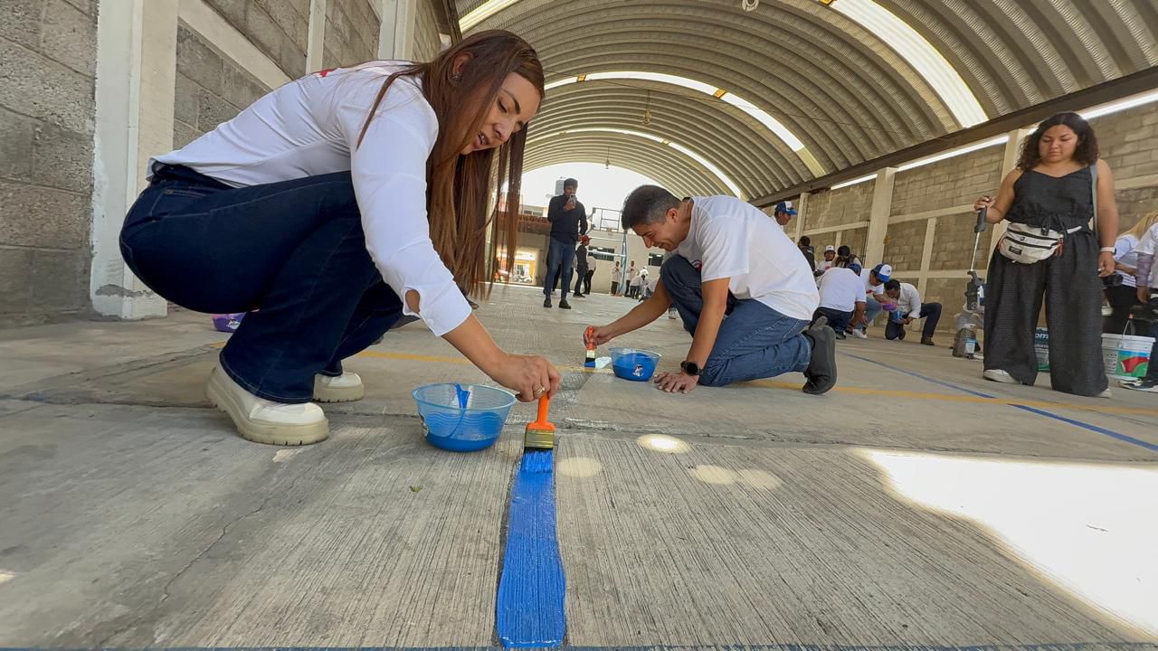 Encabeza Miriam Martínez rescate de espacios públicos en San Pablo del Monte con comités ciudadanos